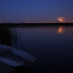 Single night storm cell, Łęczna-Włodawa Lake District, Western Polesie