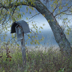 Roadside cross, Western Bieszczady