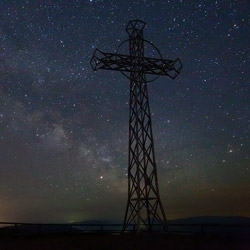 Milky Way, Mount Tarnica, Bieszczady Zachodnie